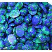 Кабошоны овальные 12x16 из азурита