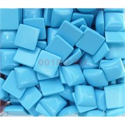 Кабошоны 14x14 квадратные из голубой бирюзы