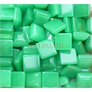 Кабошоны 14x14 квадратные из зеленого хризопраза