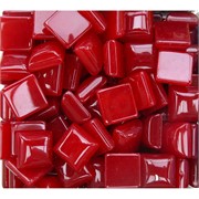 Кабошоны 14x14 квадратные из красного халцедона