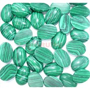 Кабошоны 18x25 овал из малахита