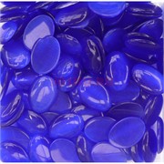 Кабошоны 18x25 овал из темно-синего кошачьего глаза