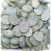 Кабошоны 20x25 овал из змеевика