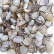 Кабошоны овальные 15x20 из цветного коричневого агата