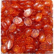 Кабошоны овальные 15x20 из янтаря