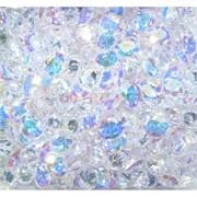 Кабошоны 8x10 «бриллиант» из белого фианита