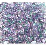 Кабошоны 8x10 «бриллиант» из фиолетового фианита