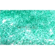 Кабошоны 2,5x5 рисинки из зеленого стекла
