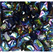 Кабошоны 10x14 прямоугольные из цветного стекла