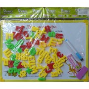 Набор магнитная доска для рисования с буквами Donkey Writing Board 24 см