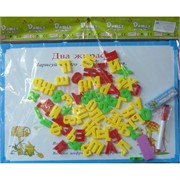 Набор магнитная доска для рисования с буквами Donkey Writing Board 26 см