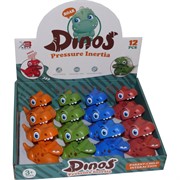 Машинка динозавр Dinos Pressure Inertia 12 шт/уп