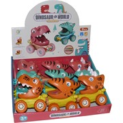 Машинка динозавр 9 шт/уп Dinosaur World
