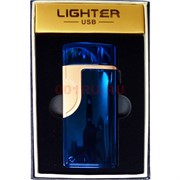 Зажигалка USB разрядная Lighter цвета в ассортименте