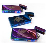 Зажигалка USB спиральная сенсорная Животные