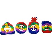 Игрушка Снапперс антистресс эспандер присоска разные формы