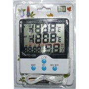 Метеостанция HTC-2A цифровой термометр и гигрометр с выносным датчиком