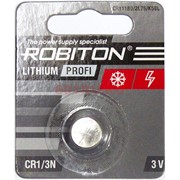 Литиевая батарейка CR1/3N Robiton PROFI 3V (цена за 1 шт)