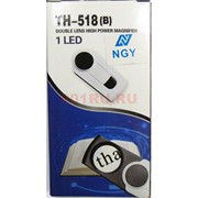 Лупа с подсветкой 1 LED 8*40 TH-518(B)