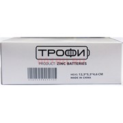 Батарейка Трофи (AAA) цинковая 4 шт/уп (цена за упаковку 4 шт)