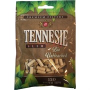 Фильтры сигаретные Tennesie Bio Unbleached 120 шт Slim