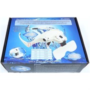 Лупа очки налобная бинокулярная (9892B2) с LED подсветкой