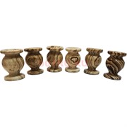 Подсвечники из медового оникса 1,25x2 дюйма