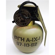 Зажигалка газовая настольная «граната РГН А-IX-I» металлическая