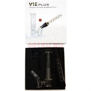Трубка стеклянная V12 Plus в подарочной коробочке