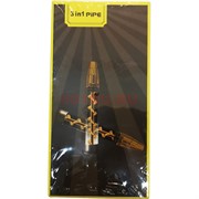 Трубка стеклянная 3in1 Pipe в подарочной коробочке