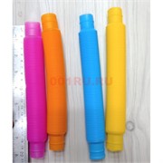 Игрушка антистресс Pop Tube 20 см средняя 60 шт/упаковка