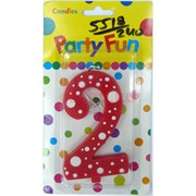 Свеча Party Fun (5518) с цифрами 240 шт/кор