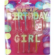 Набор свечей (2619) Birthday Girl 288 шт/кор