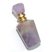 Подвеска флакон для духов из аметрина 3,3 см