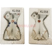 Кошки малые из фарфора (KL-558) высота 8 см