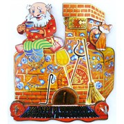 Ключница настенная деревянная Удачи и везения