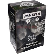 Уголь кокосовый для кальяна Panter 25 мм 72 кубика 1 кг