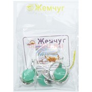 Набор 2-в-1 сережки и кольцо (Г-18529) из нефрита