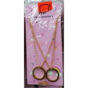 Цепочкая двойная (BS-1709) кольцо friends forever 12 пар/уп