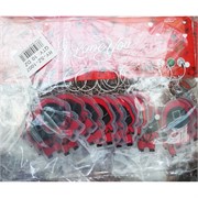 Брелок Игра в Кальмара (RY-SZ-1007) пластмассовый 12 шт/упаковка
