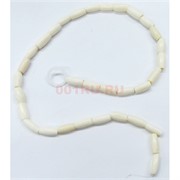 Нитка бусин (размер сегмента 1,2x0,5x0,6 см) из кости 41 см