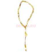 Четки (CK-4090) мусульманские из пластмассы коричневые 36 см