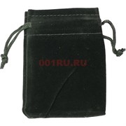 Чехол подарочный замша 30x40 см черный 25 шт/уп