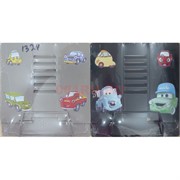 Подставка для книг металлическая (GK-1324) Автомобили 12 шт/уп