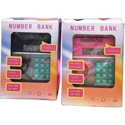 Копилка Сейф Number Bank