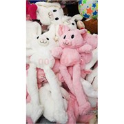 Игрушка мягкая Зайчик 2 цвета