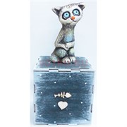 Фигурка (KP00-02) из шамота Кот 20 см