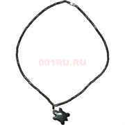 Подвеска из гематита "черепашка"