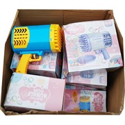 Мыльные пузыри 69 отверстий Electric Bubble Gun