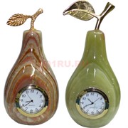 Часы из оникса Груша 12,5 см (3x5 дюйма)